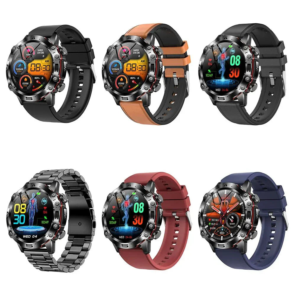 Smartwatch | Gesundheitstracker iOS Android Universell Vielseitig-Luzern Mode
