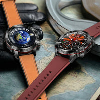 Smartwatch | Gesundheitstracker iOS Android Universell Vielseitig-Luzern Mode