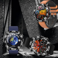 Smartwatch | Gesundheitstracker iOS Android Universell Vielseitig-Luzern Mode
