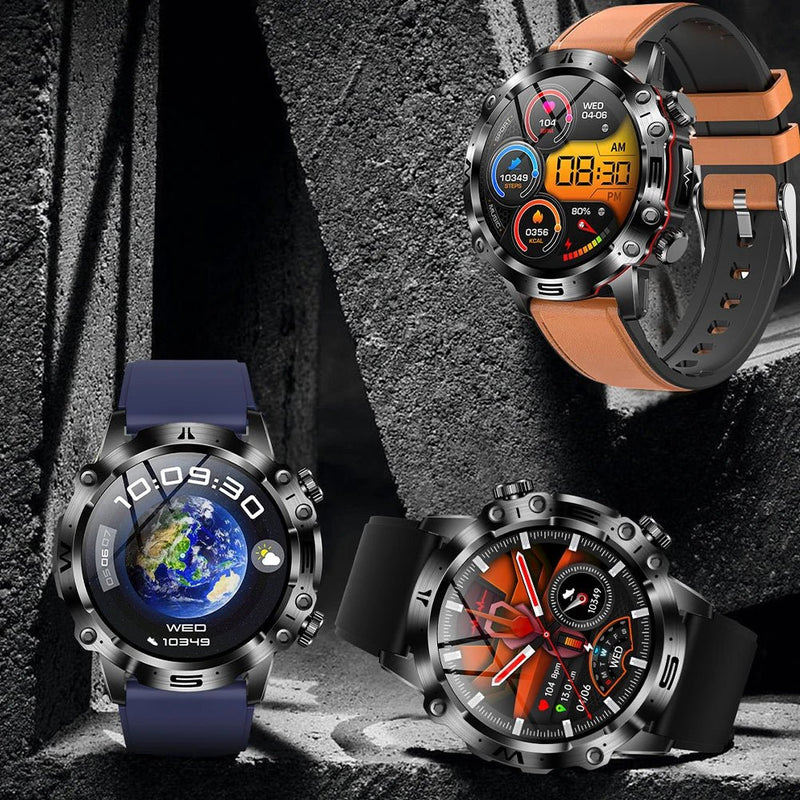 Smartwatch | Gesundheitstracker iOS Android Universell Vielseitig-Luzern Mode