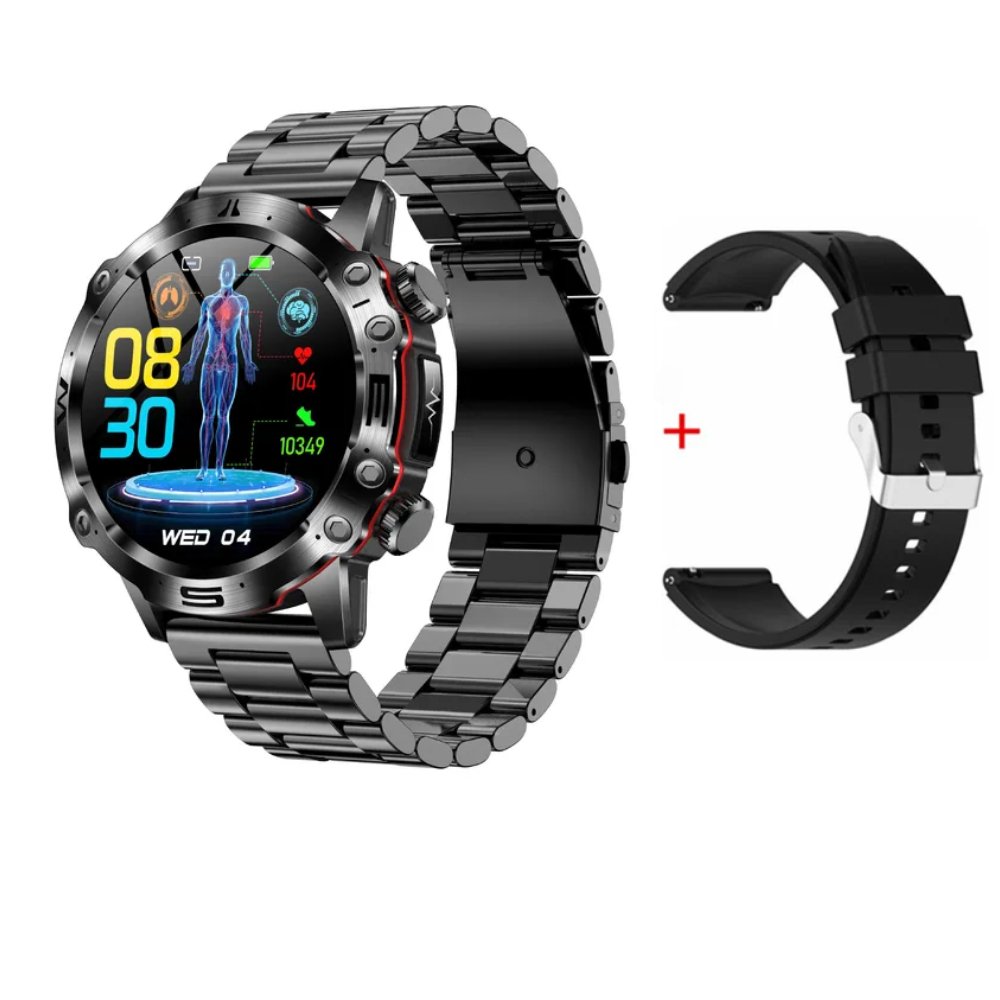 Smartwatch | Gesundheitstracker iOS Android Universell Vielseitig-Luzern Mode