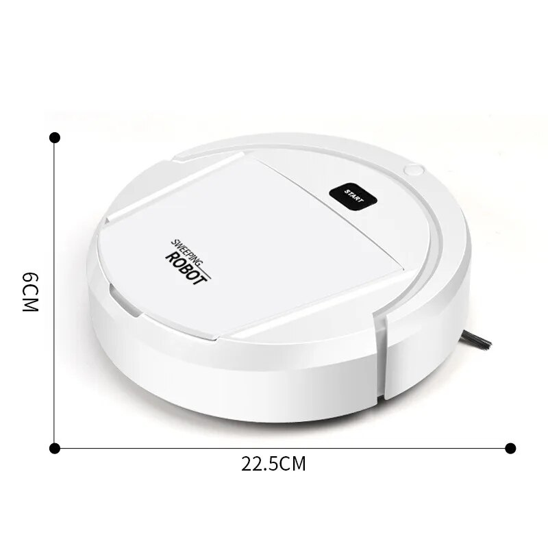 Saugroboter | Intelligent Leise 3-in-1 Leistungsstark Vielseitig Praktisch-Luzern Mode