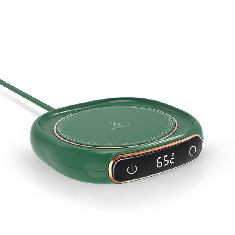 Tassenwärmer | Display | Einstellbar | Praktisch | Vielseitig | USB | Touchscreen-Grün-220V-Luzern Mode