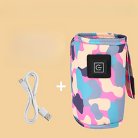 Tragbarer Flaschenwärmer | Kompakt Leicht USB Vielseitig Einstellbar-Camouflage-Luzern Mode