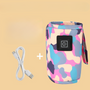 Tragbarer Flaschenwärmer | Kompakt Leicht USB Vielseitig Einstellbar-Camouflage-Luzern Mode