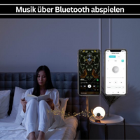 Wake-Up-Light | Smart App Bluetooth Beruhigend Vielseitig Langlebig-Luzern Mode