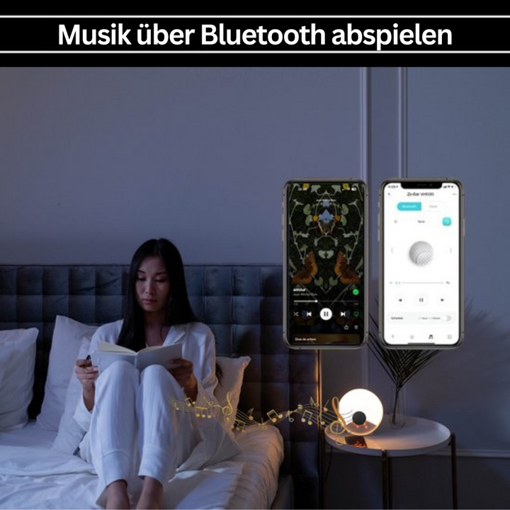 Wake-Up-Light | Smart App Bluetooth Beruhigend Vielseitig Langlebig-Luzern Mode