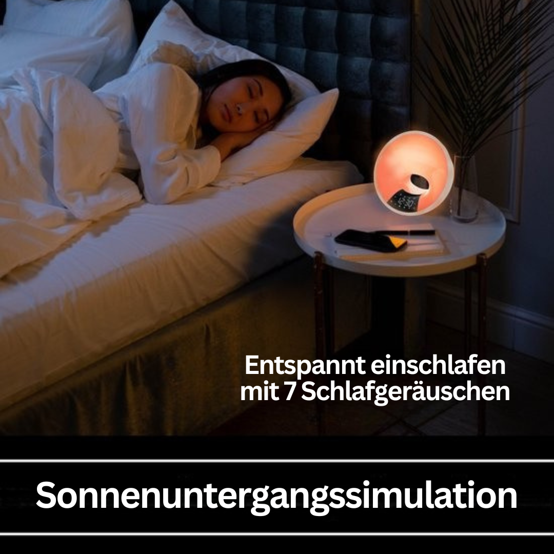 Wake-Up-Light | Smart App Bluetooth Beruhigend Vielseitig Langlebig-Luzern Mode