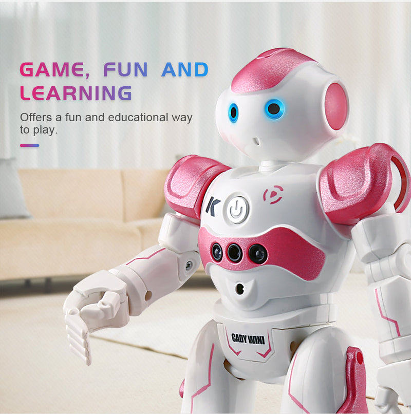Spielzeug-Roboter | Sprache | Musik | Aufladen | Interaktiv | Lehrreich-Luzern Mode