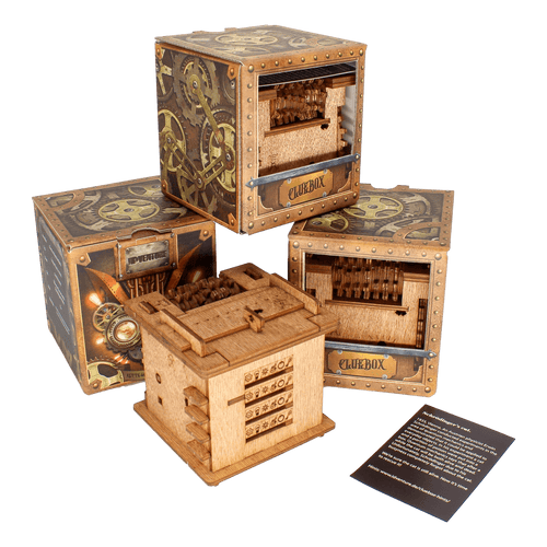 Hölzerne Escape-Puzzlebox | Interaktiv | Unterhaltung | Herausfordernd-Luzern Mode