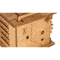 Hölzerne Escape-Puzzlebox | Interaktiv | Unterhaltung | Herausfordernd-Luzern Mode