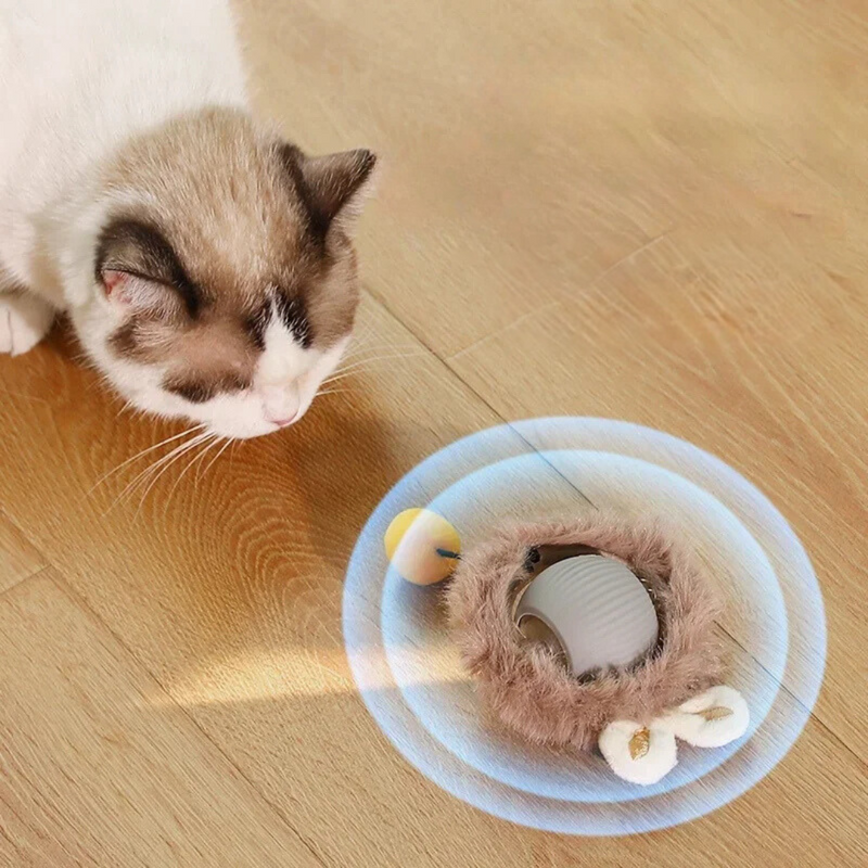 Katzenspielball | Interaktiv Jagen Langlebig Unterhaltsam Stimulierend-Luzern Mode