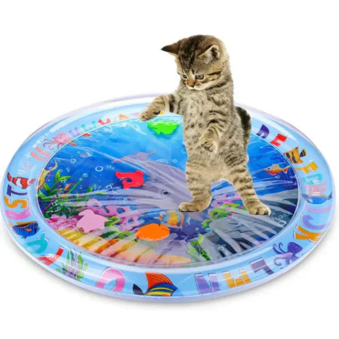 Katzenspielmatte | Interaktiv | Langlebig | Unterhaltsam | Sicher | Anti-Stress-Luzern Mode