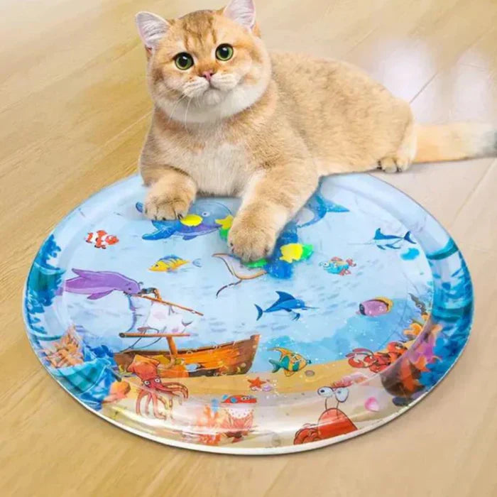 Katzenspielmatte | Interaktiv | Langlebig | Unterhaltsam | Sicher | Anti-Stress-Luzern Mode