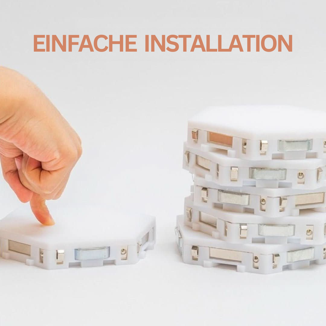 LED-Paneele | Sechseckig Interaktiv Farbenfroh Stilvoll Vielseitig Trendy-Luzern Mode