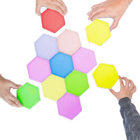 LED-Paneele | Sechseckig Interaktiv Farbenfroh Stilvoll Vielseitig Trendy-Luzern Mode