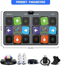 Tanzmatte | Gaming | Interaktiv | Vielseitig | Spaß | HDMI | Multifunktional-Luzern Mode