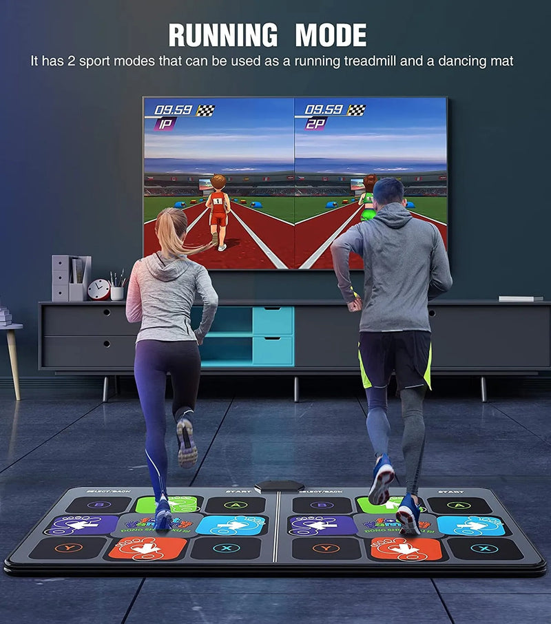 Tanzmatte | Gaming | Interaktiv | Vielseitig | Spaß | HDMI | Multifunktional-Luzern Mode