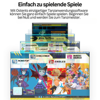Interaktive Tanzmatte | Spaß Tanzen TV PC Bewegung Geschenk Rutschfest-Luzern Mode