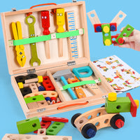 Holzspielzeug-Bausatz | Nachhaltig | Kreativ | Montessori | Lehrreich-Luzern Mode