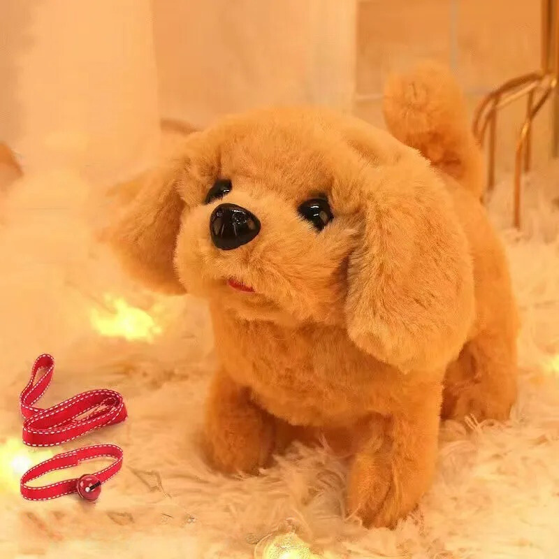 Spielzeug-Hündchen | Interaktiv Bellt Wedelt Läuft Niedlich Langlebig-Golden Retriever-Luzern Mode