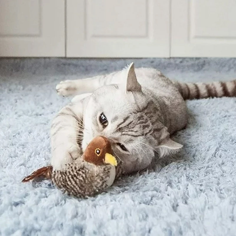 Katzenspielzeug | Interaktiv Langlebig Realistisch Mit Federn Vielseitig-Luzern Mode