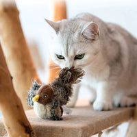 Katzenspielzeug | Interaktiv Langlebig Realistisch Mit Federn Vielseitig-Luzern Mode
