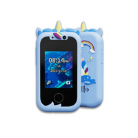 Interaktives Kindertelefon | Smartphone | Kamera | Spielzeug | Kreativ-Blau-Luzern Mode