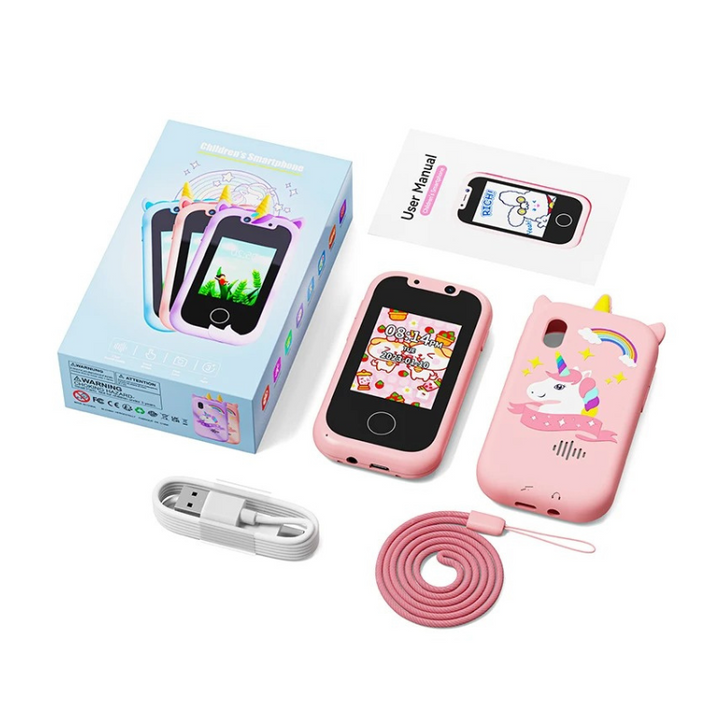 Interaktives Kindertelefon | Smartphone | Kamera | Spielzeug | Kreativ-Luzern Mode