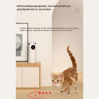 Laser-Katzenspielzeug | Interaktiv | Automatisches Spielen | Anregend-Luzern Mode