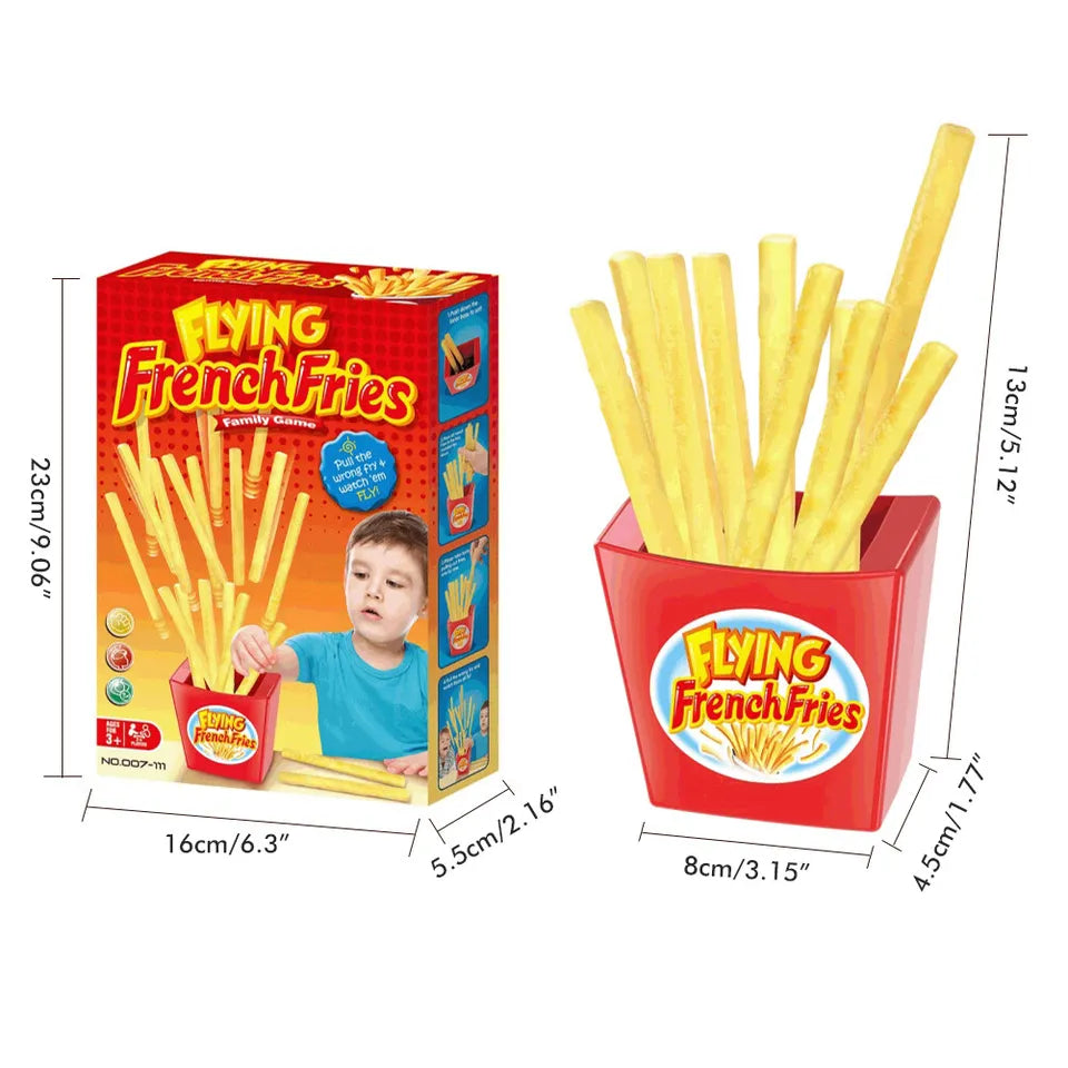 Interactief Gezinsspel | Frietjes Vliegen Plezier Interactief Reflex-Luzern Mode