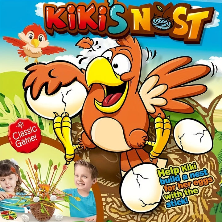 Strategie-Brettspiel | Familie | Kreativer Spaß | Nest | Vogel | Interaktiv-Luzern Mode