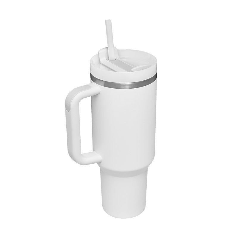Reisebecher | 1200ML Isolierend Deckel Strohhalm Langlebig Vielseitig-Thermosublimation-1200 ML-Luzern Mode