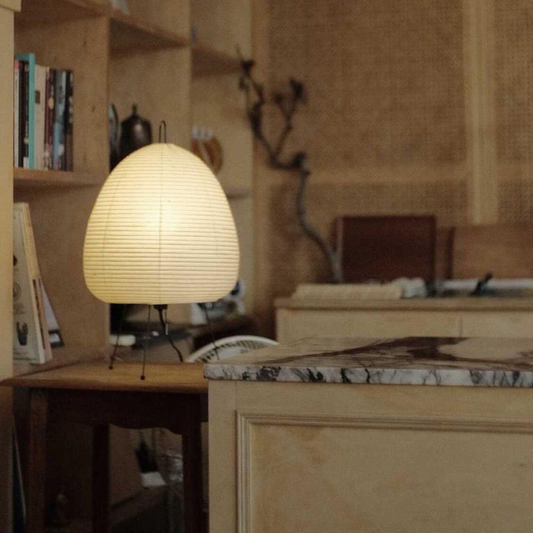 Tischlampe | Japanisch | Stilvoll | Einzigartig | Stimmungsvolles Licht | Vielseitig | Kompakt | Langlebig-Luzern Mode
