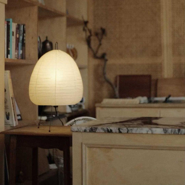 Tischlampe | Japanisch | Stilvoll | Einzigartig | Stimmungsvolles Licht | Vielseitig | Kompakt | Langlebig-Luzern Mode