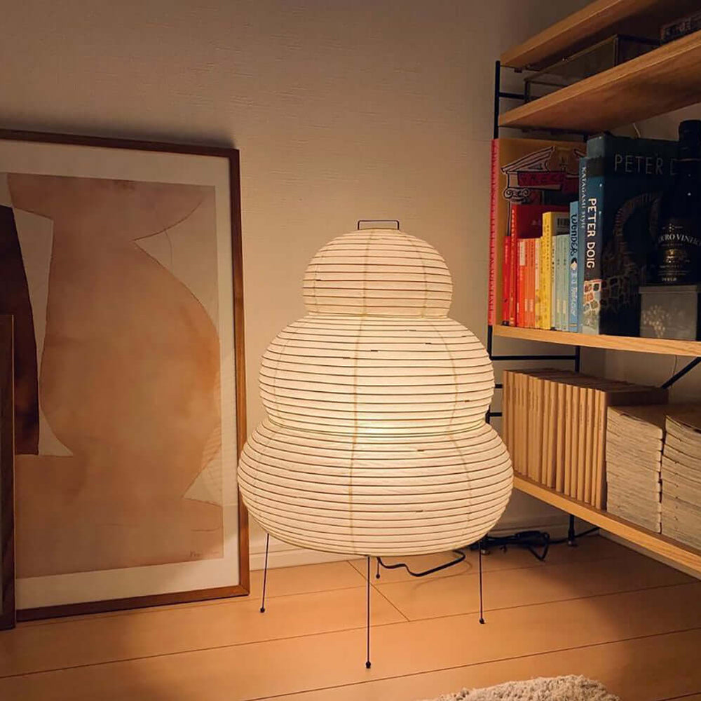 Tischlampe | Japanisch | Stilvoll | Einzigartig | Stimmungsvolles Licht | Vielseitig | Kompakt | Langlebig-Luzern Mode