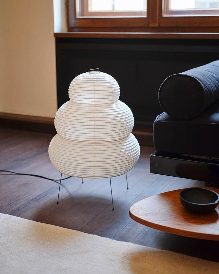 Tischlampe | Japanisch | Stilvoll | Einzigartig | Stimmungsvolles Licht | Vielseitig | Kompakt | Langlebig-Luzern Mode