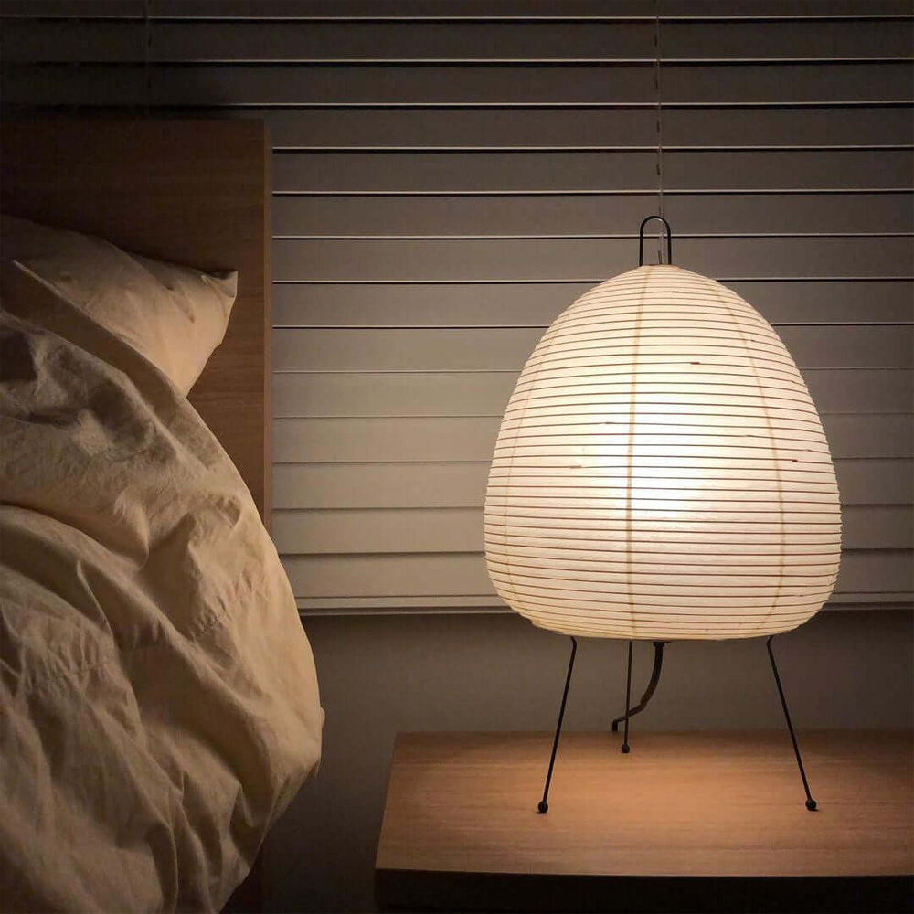 Tischlampe | Japanisch | Stilvoll | Einzigartig | Stimmungsvolles Licht | Vielseitig | Kompakt | Langlebig-Luzern Mode