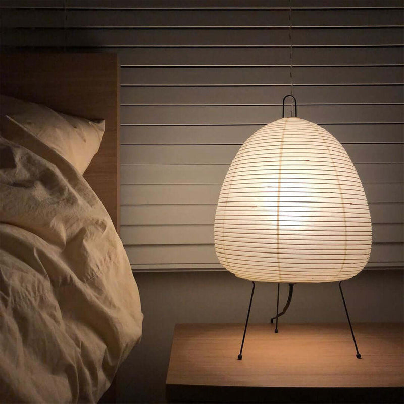 Tischlampe | Japanisch | Stilvoll | Einzigartig | Stimmungsvolles Licht | Vielseitig | Kompakt | Langlebig-Luzern Mode
