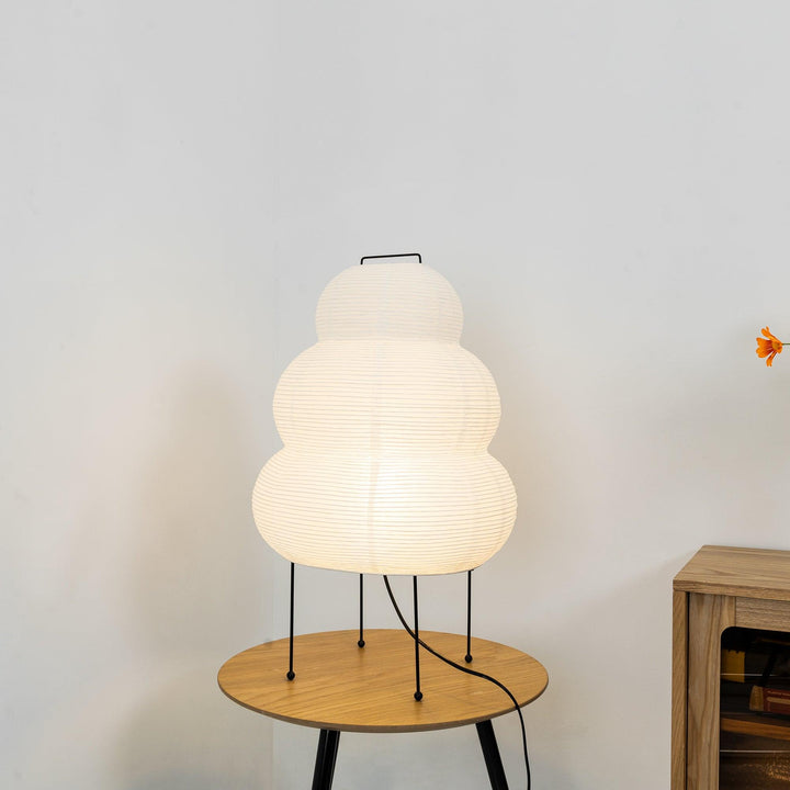 Tischlampe | Japanisch | Stilvoll | Einzigartig | Stimmungsvolles Licht | Vielseitig | Kompakt | Langlebig-Luzern Mode
