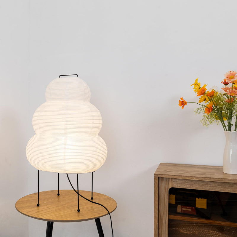 Tischlampe | Japanisch | Stilvoll | Einzigartig | Stimmungsvolles Licht | Vielseitig | Kompakt | Langlebig-Luzern Mode