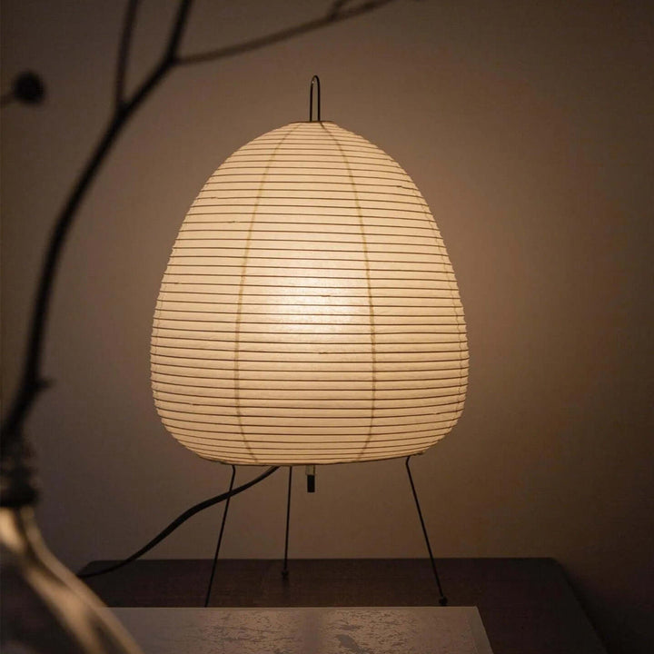 Tischlampe | Japanisch | Stilvoll | Einzigartig | Stimmungsvolles Licht | Vielseitig | Kompakt | Langlebig-Luzern Mode