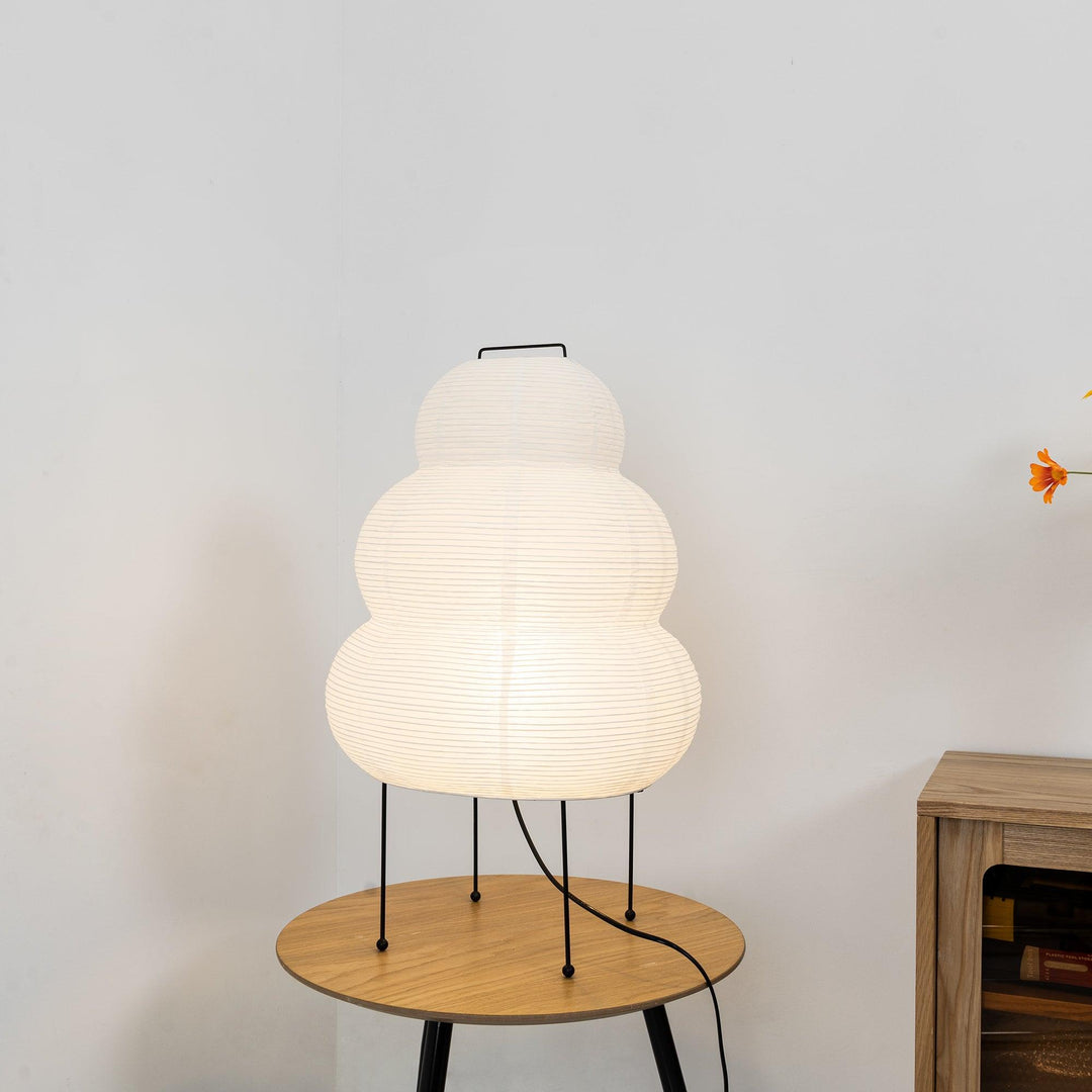 Tischlampe | Japanisch | Stilvoll | Einzigartig | Stimmungsvolles Licht | Vielseitig | Kompakt | Langlebig-Luzern Mode