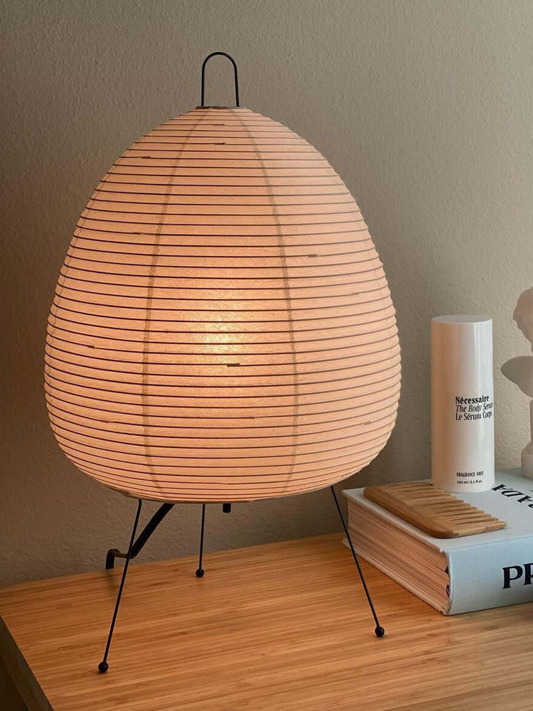 Tischlampe | Japanisch | Stilvoll | Einzigartig | Stimmungsvolles Licht | Vielseitig | Kompakt | Langlebig-Luzern Mode