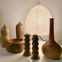 Tischlampe | Japanisch | Stilvoll | Einzigartig | Stimmungsvolles Licht | Vielseitig | Kompakt | Langlebig-Luzern Mode