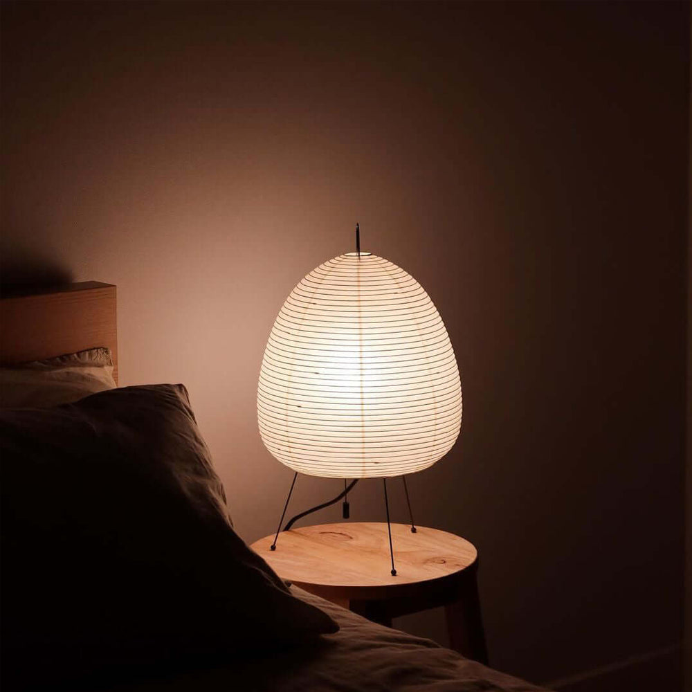 Tischlampe | Japanisch | Stilvoll | Einzigartig | Stimmungsvolles Licht | Vielseitig | Kompakt | Langlebig-Luzern Mode