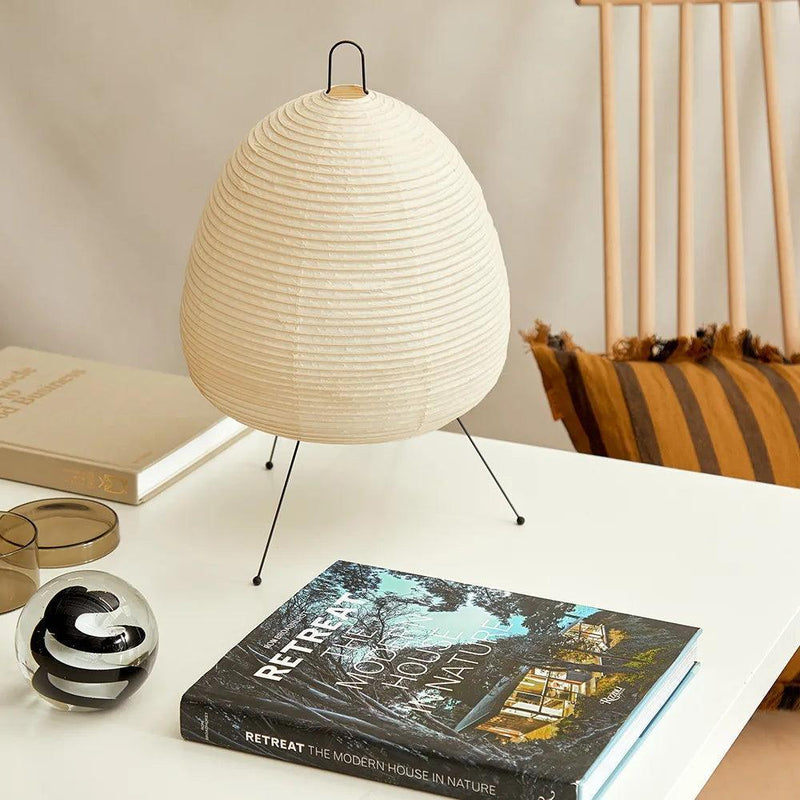 Tischlampe | Japanisch | Stilvoll | Einzigartig | Stimmungsvolles Licht | Vielseitig | Kompakt | Langlebig-Luzern Mode