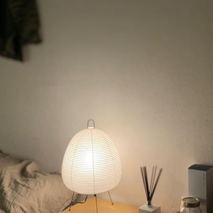Tischlampe | Japanisch | Stilvoll | Einzigartig | Stimmungsvolles Licht | Vielseitig | Kompakt | Langlebig-Luzern Mode