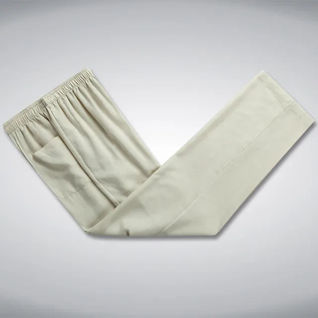 Herren Tang Anzughose mit Elastischem Bund und Tasche-Luzern Mode