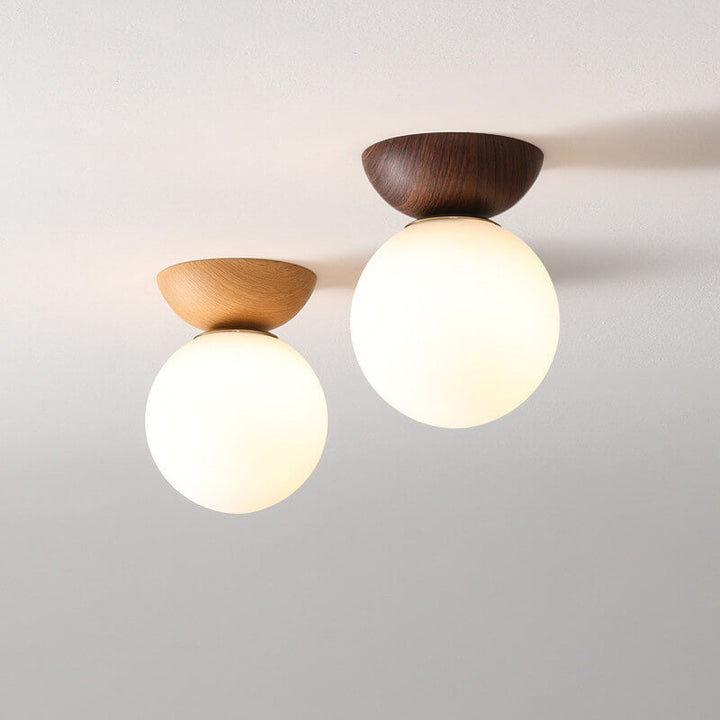 Japanische Stil Deckenlampe | Kugelform | LED | Energiesparend | Verstellbar-Luzern Mode